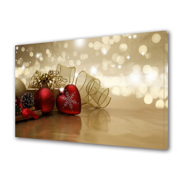 Tablou Canvas Sarbatori Craciun Sarbatori cu dragoste 40 x 60 cm