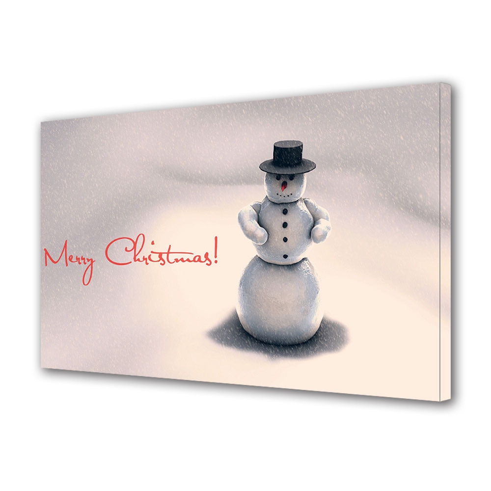 Tablou Canvas Sarbatori Craciun Craciun fericit 20 x 30 cm