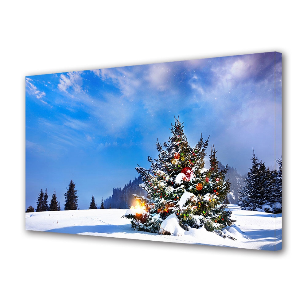 Tablou Canvas Sarbatori Craciun Soare de Craciun 20 x 30 cm