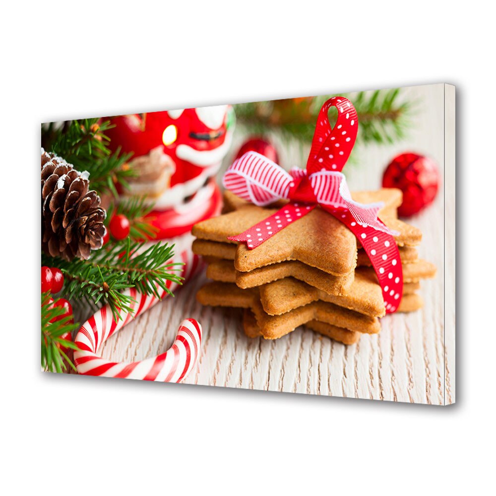 Tablou Canvas Sarbatori Craciun Turte dulci 20 x 30 cm