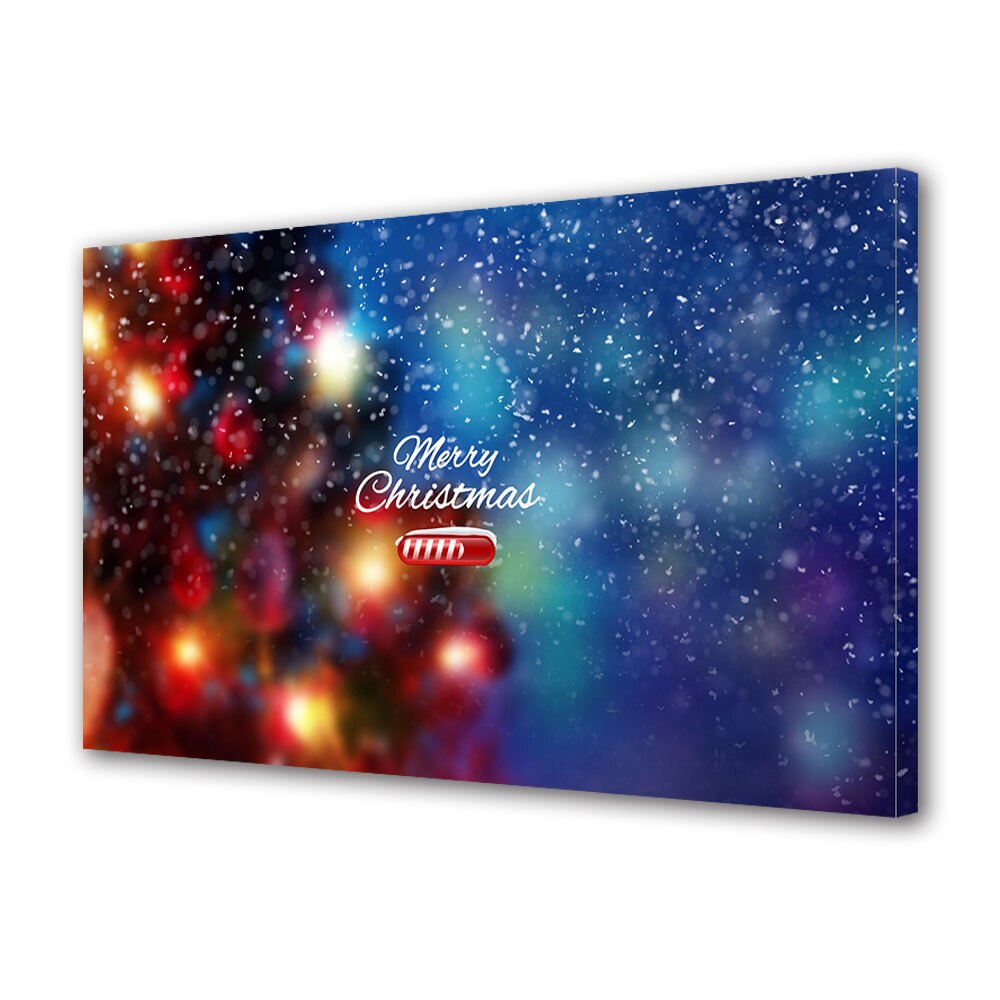 Tablou Canvas Sarbatori Craciun Urare de craciun 20 x 30 cm
