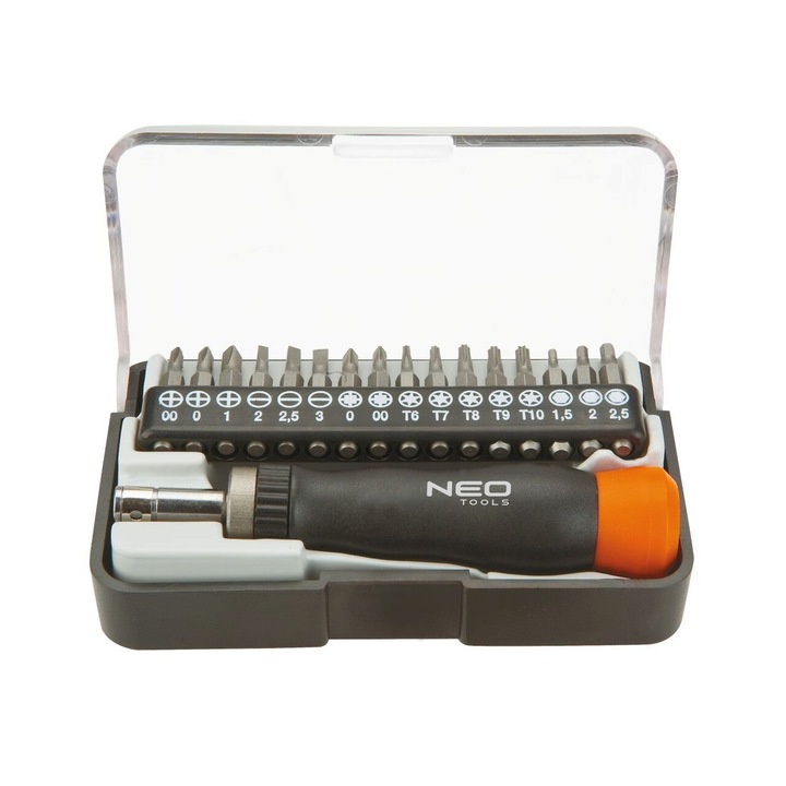 Bitfejes MŰSZERÉSZ, PRECÍZIÓS Csavarhúzó készlet 17db