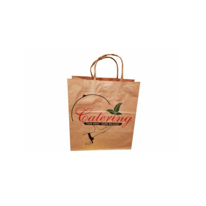 Set sacose catering u maner sfoara, 100 buc, dimensiune 26x17x28 cm