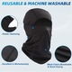 Cagula Unisex, material moale, negru