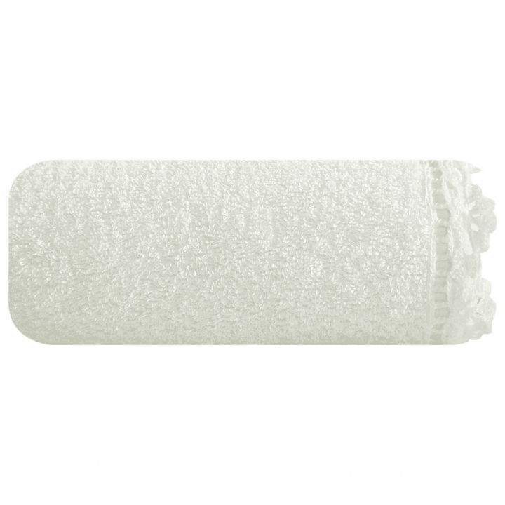 Памучна кърпа за баня, Eurofirany, Angela 12760, 500g/2, 70x140 cm, Кремава