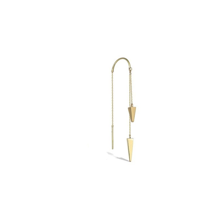 Cercel Piercing Aur Galben, Sandra Ferretti, 14K