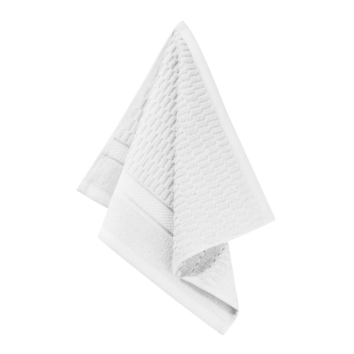 Кърпа за ръце Spod Igly i Nitki, Памук, Бял, 500 г/м2, 30 x 30 см