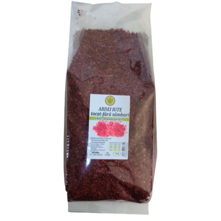 Natural Seeds Product Csípős paprika őrlemény, mag nélkül, 1kg