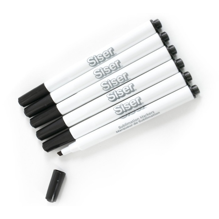 Sublimation Markers (6 Colors)