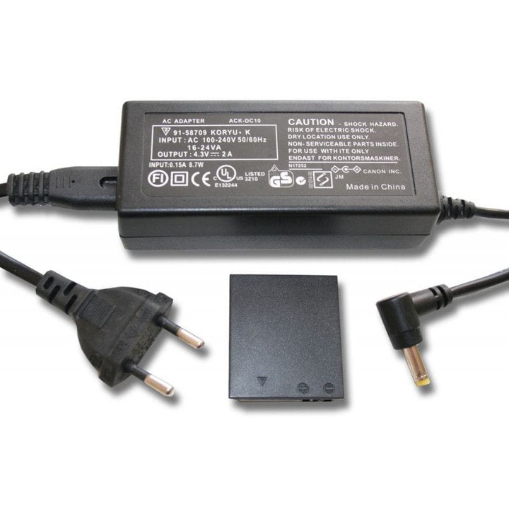 Adaptor CA Canon ACK-DC90, Negru