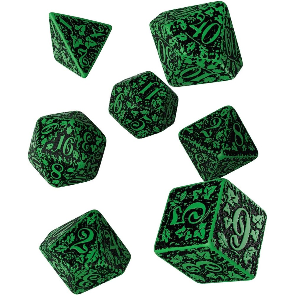 Set 7 Zaruri 3D Forest Negru Verde - eMAG.ro