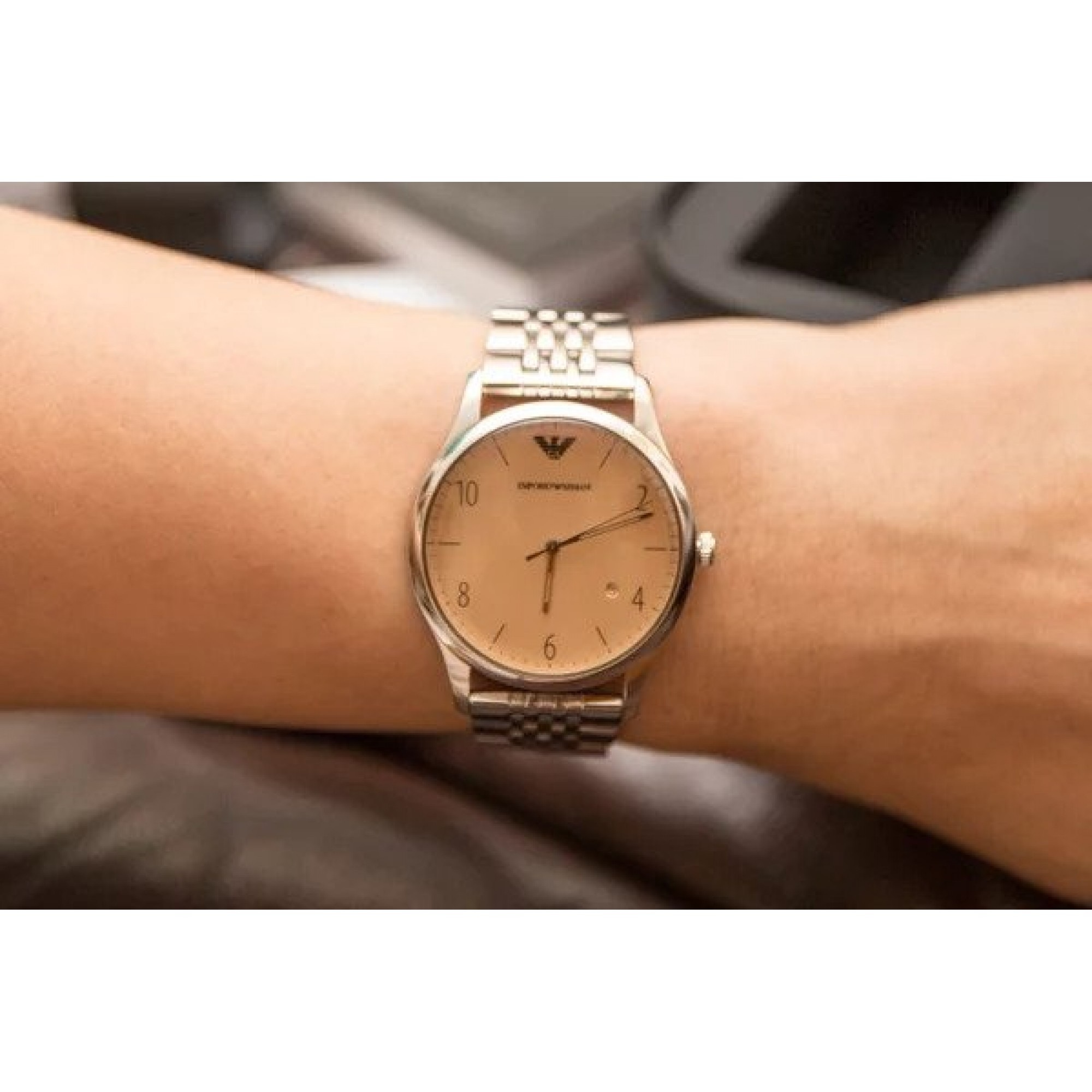 Часовник Emporio Armani AR1881, мъжки, сребрист - eMAG.bg