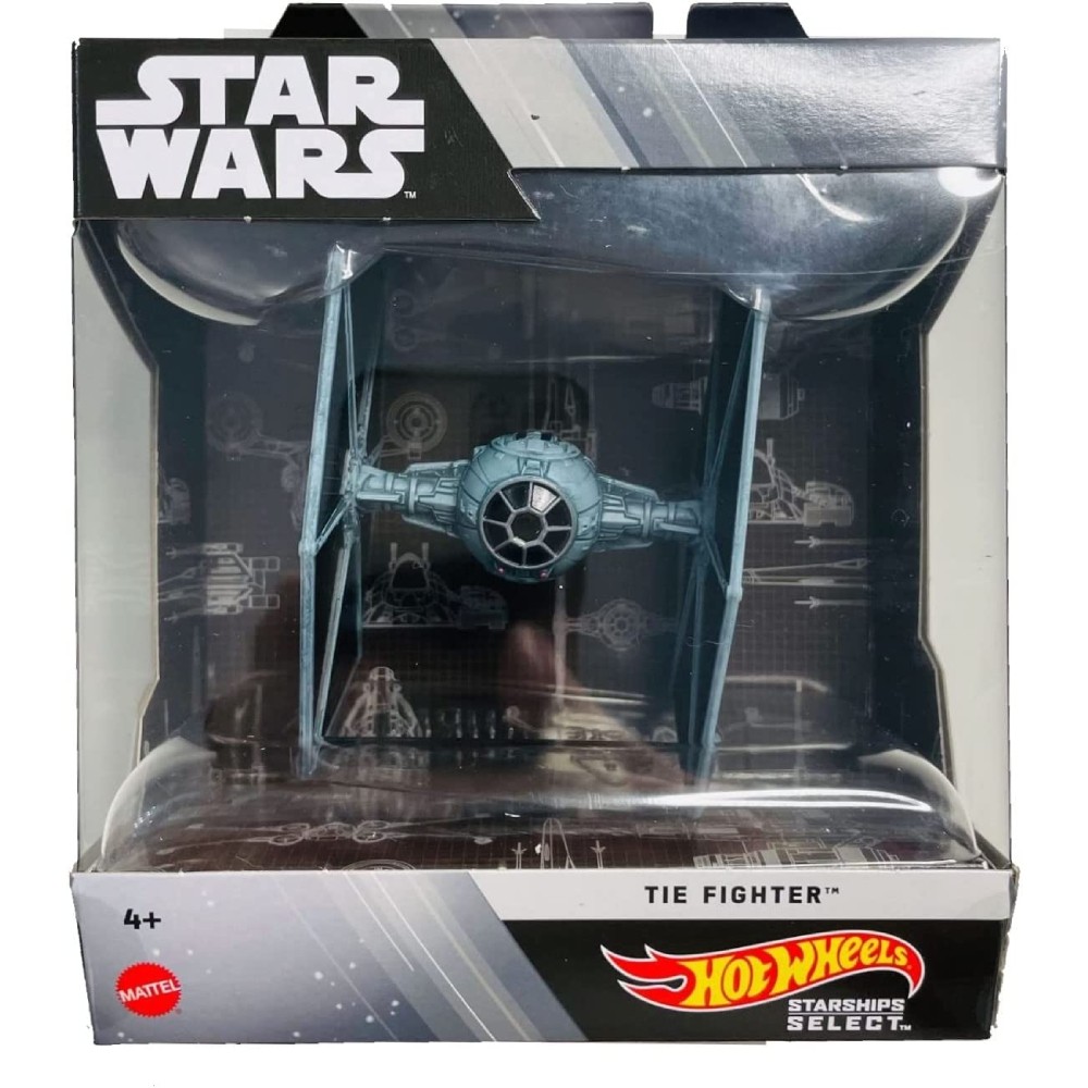 Figurina Hot Wheels Star Wars Starships, Tie Fighter, 12 cm - eMAG.ro
