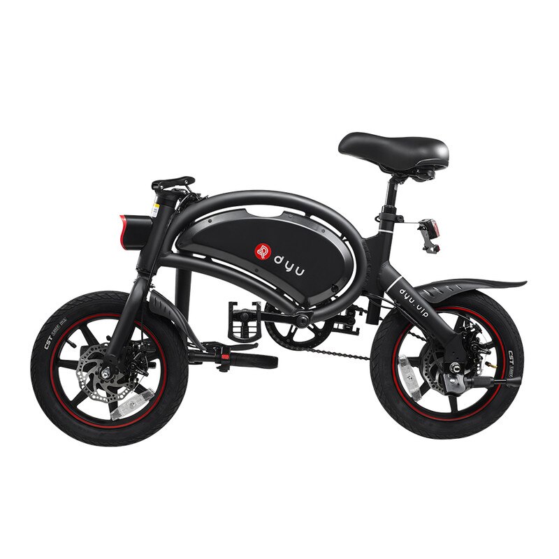 Bicicleta electrica D3+, DYU, 250W, 10Ah, 25km/h, 14'', Negru - eMAG.ro