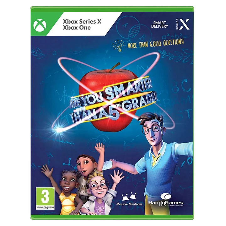 Игра HANDYGAMES Are You Smarter Than A 5th Grader?, за Xbox Series X