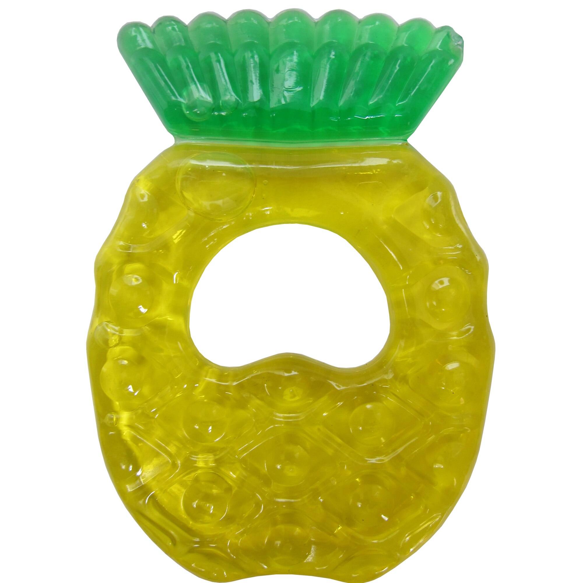 Inel gingival ananas Primii Pasi, Galben