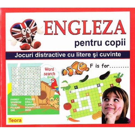 Engleza Pentru Copii Jocuri Distractive Cu Litere Si Cuvinte Emag Ro