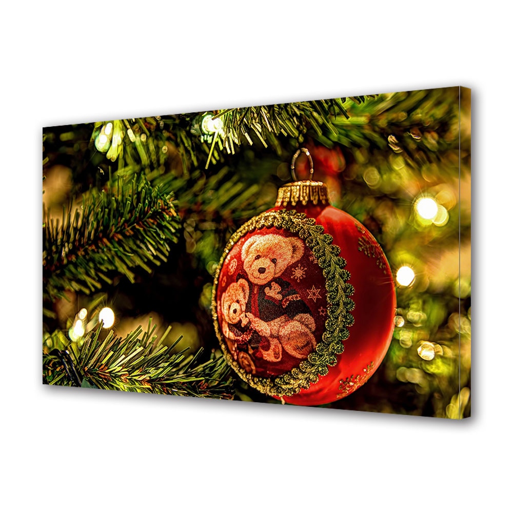 Tablou Canvas Sarbatori Craciun Glob special 80 x 120 cm