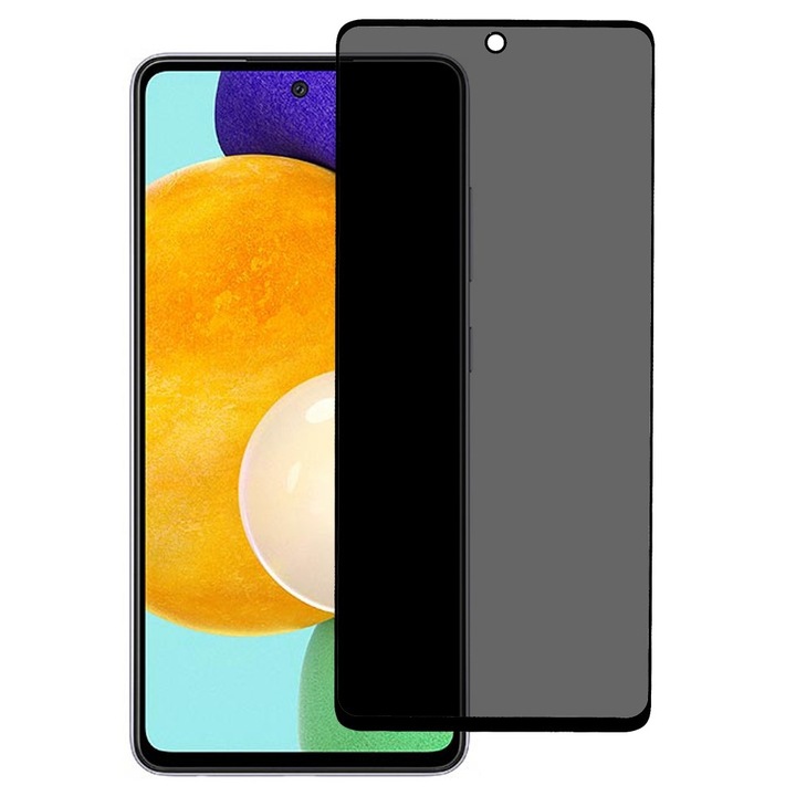 Privacy Скрийн Протектор за Samsung Galaxy A52/s 5G, Черен