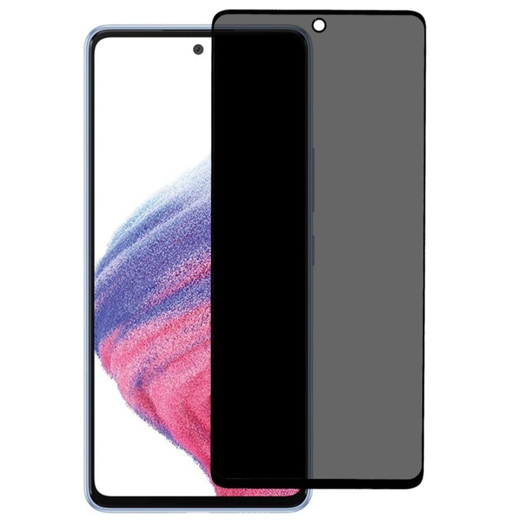 Folie protectie, Ta Tech Armor, Sticla securizata, Privacy, Compatibila cu Samsung Galaxy A52/s 5G, Negru