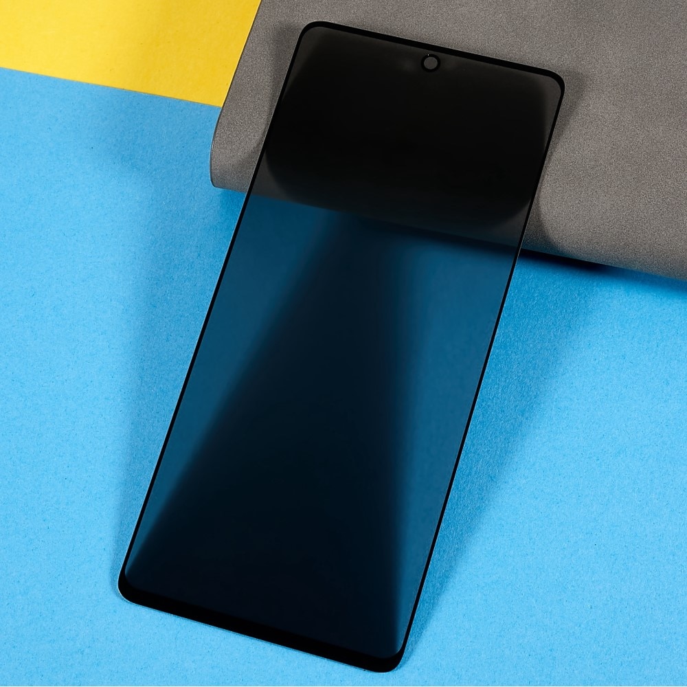 Folie protectie, Ta Tech Armor, Sticla securizata, Privacy, Compatibila cu Samsung Galaxy A53, Negru