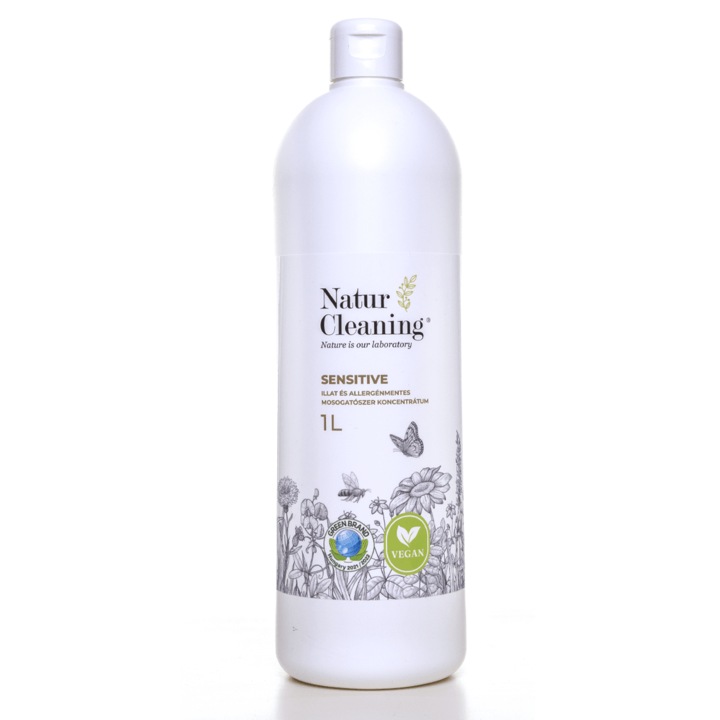 Detergent de spalat vase Naturcleaning Sensitive, 5 litri