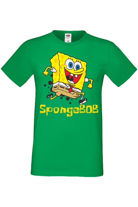 Férfi póló SpongeBob SquarePants Tralala SB 3, Zöld