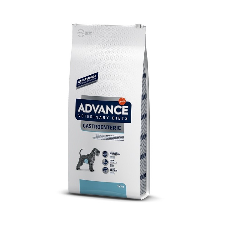 Hrana dietetica pentru caini ADVANCE DIET Gastroenteric, afectiuni gastrointestinale 12 kg