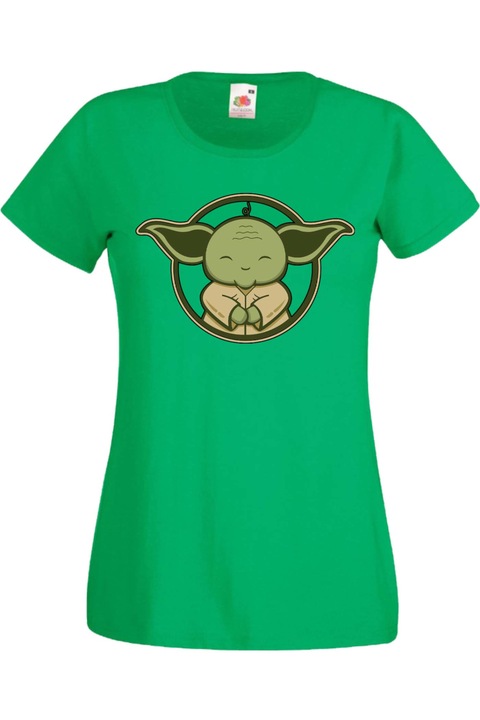 Nói póló Star Wars Csillagok háborúja Tralala Star Wars Mandalorian Kylo Ren Darth Vader Luke Skywalker Yoda Baby Yoda Csillagok háborúja SW Yoda 1, Zöld