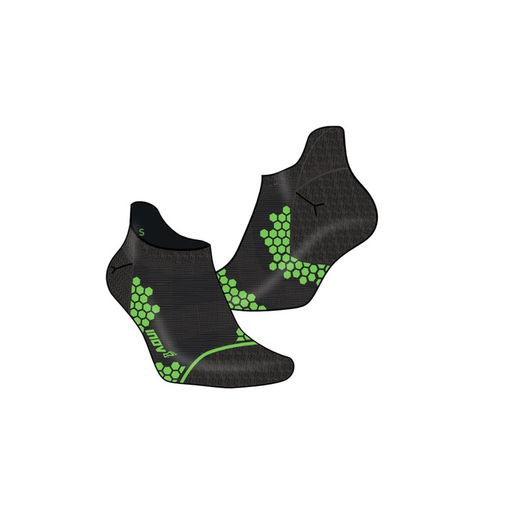 Set sosete sport Inov-8, Verde/Negru