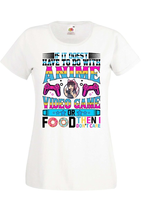 Tricou damа Gamer Tralala I'M Not Really A Control Freak, Verde, XS