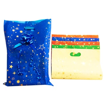 Punga Cadou Diverse Culori Cu Stelute Aurii - 35 x 50 cm, Radar, Set 5 buc Punga Cadou Diverse Culori Cu Stelute Aurii - 35 x 50 cm, Radar, Set 5 buc