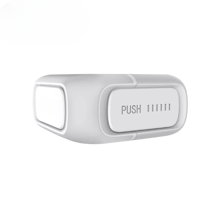 Фиксиран предпазен комплект за чекмеджета, Empria, 2 части, 8.1x4x1.4, Бяло/Сиво