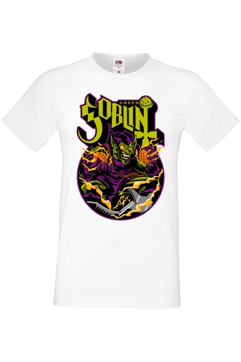 Férfi póló Marvel Comics Spiderman Tr Tralala Green Goblin Spiderman Marvel avengers Comics Green Goblin, Fehér