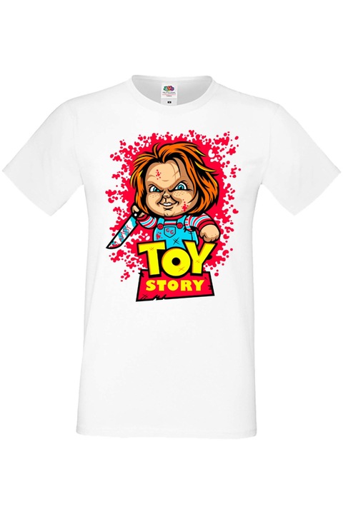 Férfi póló Chucky Toy Story Tr Tralala Toy Story Chucky Toy Story Chucky, Fehér