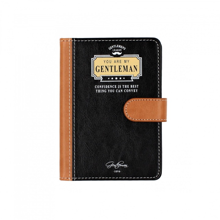 Agenda colectia Gentleman's „Confidence is the..."