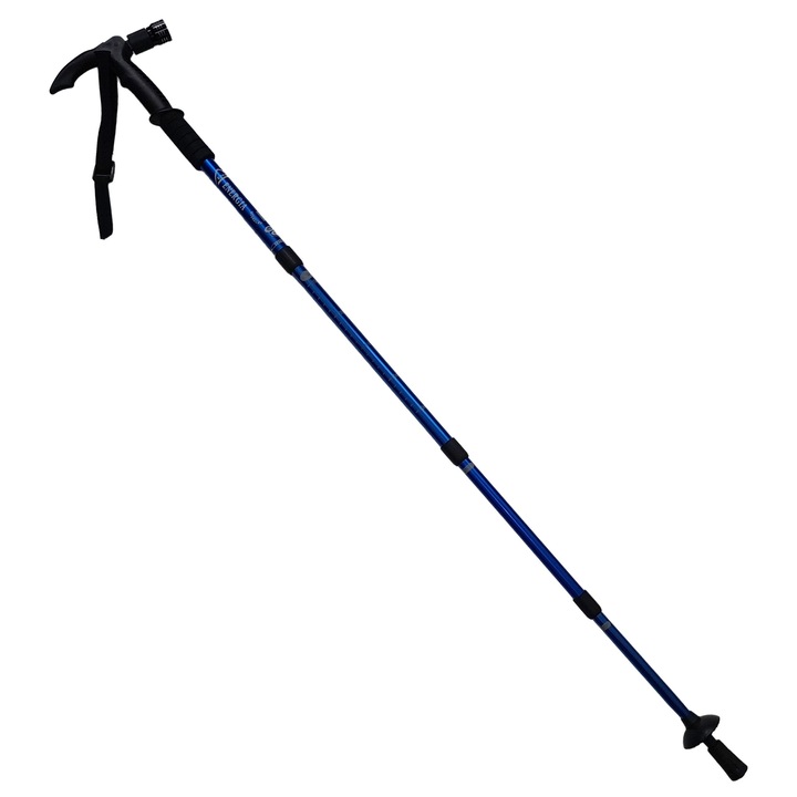 Baston extensibil DEPOX®, Ol Helper, aluminiu, lampa LED, 110 cm