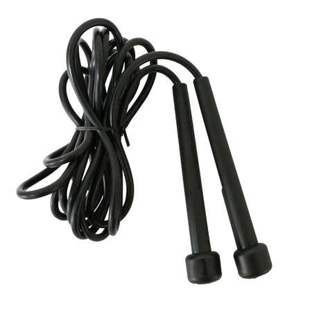 Coarda fitness, Zola®, cu manere reglabile, subtiri, 280cm, neagra