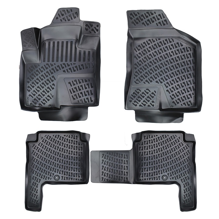 Комплект стелки Xenon Bright, тип тава за Hyundai Santa Fe II 2006-2012, гума