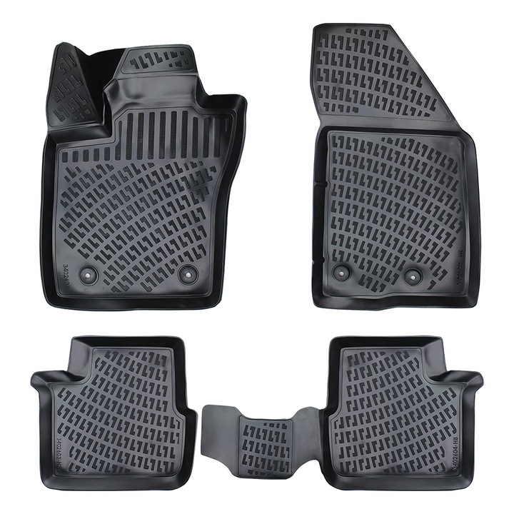 Set 5 covorase auto cauciuc Umbrella pentru Fiat Egea / Tipo Hb 2015+