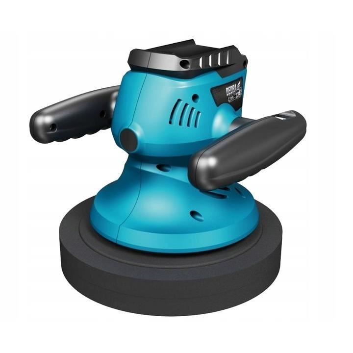 Dedra akkumulátoros polírozógép 250 mm 18 V akkumulátor nélkül