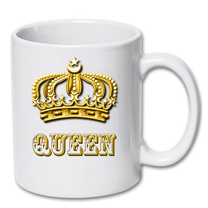 Cana personalizata cu mesaj gold 