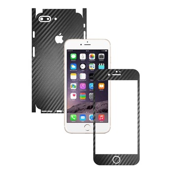Apple iPhone 7 Plus - Folie Full Body Carbon Skinz,Husa tip Skin Protectie Totala, (Folie Rama Ecran + Folie Carcasa si Laterale),Carbon Negru Apple iPhone 7 Plus - Folie Full Body Carbon Skinz,Husa tip Skin Protectie Totala, (Folie Rama Ecran + Folie Carcasa si Laterale),Carbon Negru