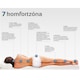 Sleepline BioGreen Memory matrac, 15+5 Memória, Ezüstionos huzat, 7 komfortzóna, Anatómiai, 90x200 cm