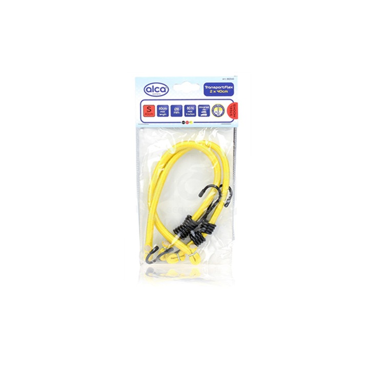 Set 2 bucati corzi pentru prindere bagaje Alca 98465, lungime 40 cm