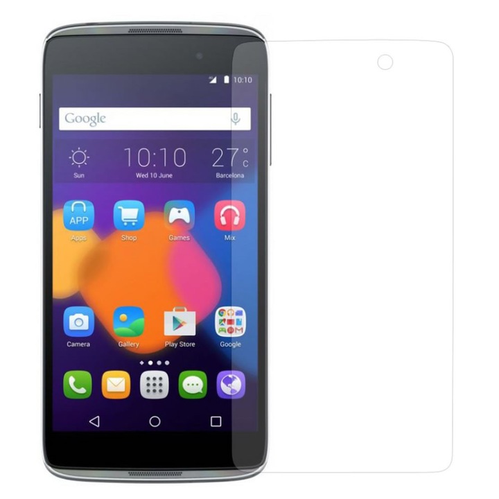 Alcatel Idol 3 (4,7 col) kompatibilis üvegfólia, előlapi, edzett