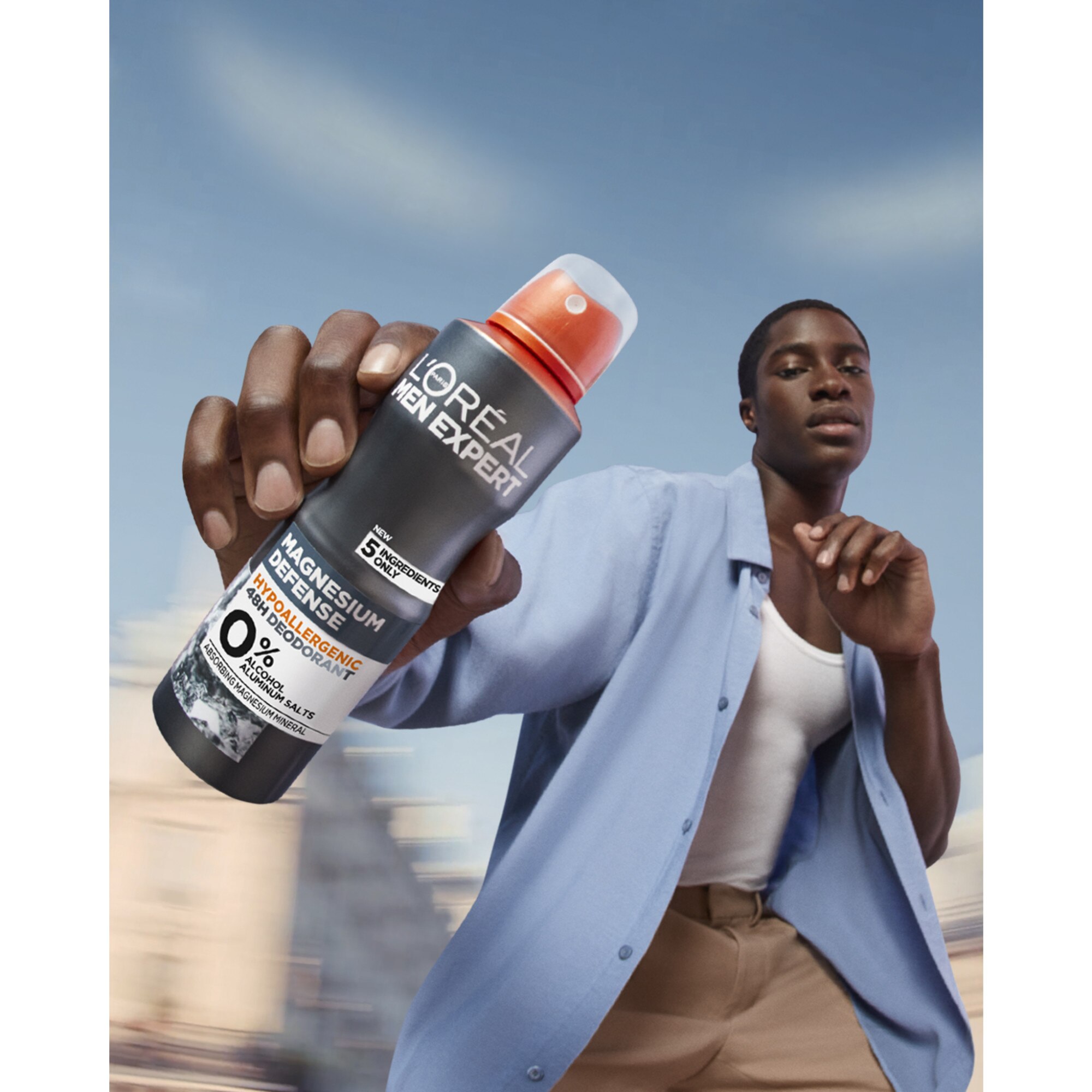 L'Oréal Men Expert Magnesium Defense Spray, 150 ml eMAG.hu