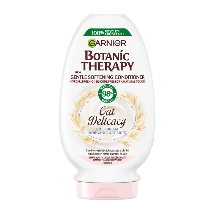 Garnier Botanic Therapy Oat Delicacy Kíméletesen Nyugtató Balzsam, 200 ml