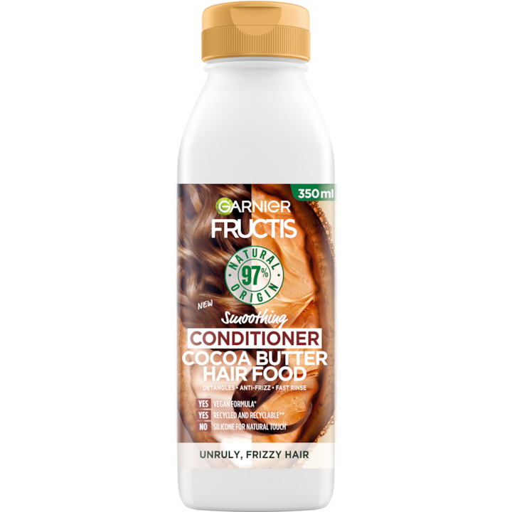 Garnier Fructis Hair Food Cocoa Butter Simító balzsam, 350 ml