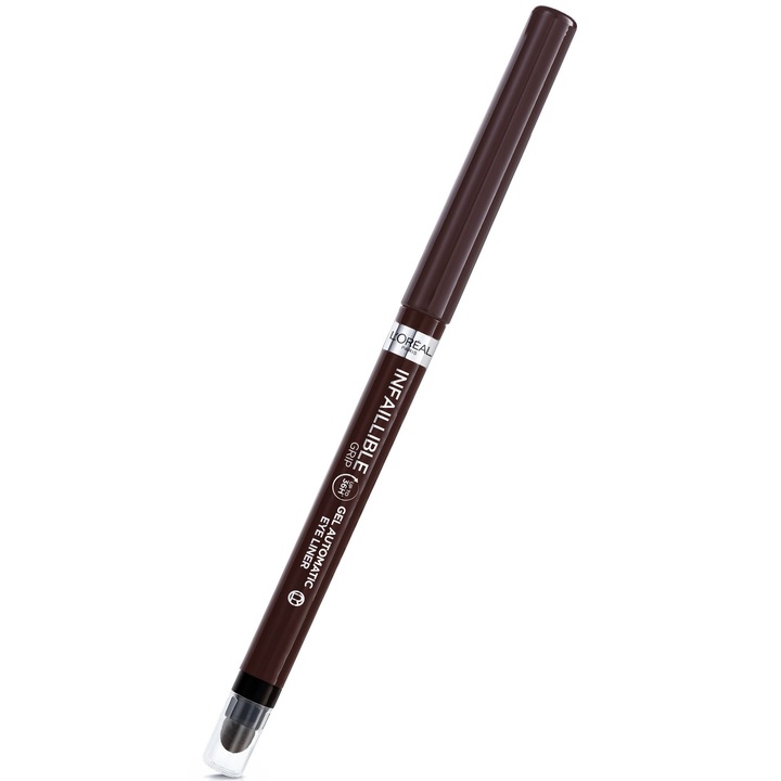Creion mecanic de ochi Gel L'Oreal Paris Infaillible 36H Grip Brown Denim, 1.2 g